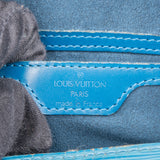 Louis Vuitton Bleu Epi Leather Soufflot Set Handbag