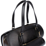 Louis Vuitton Noir Epi Leather Soufflot Set Handbag