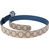 Gucci Blue GG Monogram Belt