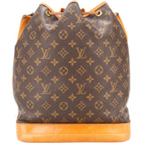 Louis Vuitton Canvas Monogram Sac Noe Grande Shoulder Bag
