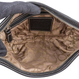 Coach Black Leather Hobo Handbag