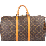 Louis Vuitton Canvas Monogram Keepall 50