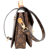 Louis Vuitton Canvas Monogram Metis Handbag
