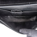 Chanel Quilted Caviar Leather Palladium Medium Double Flap Shoulder Bag