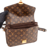 Louis Vuitton Canvas Monogram Metis Handbag