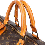 Louis Vuitton Canvas Monogram Keepall 55 Bandouliere