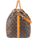 Louis Vuitton Canvas Monogram Keepall 55 Bandouliere