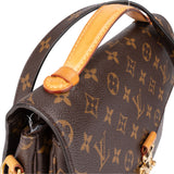 Louis Vuitton Canvas Monogram Metis Handbag