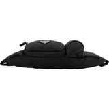 Prada Black Nylon Triangle Crossbody Bumbag