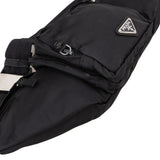 Prada Black Nylon Triangle Crossbody Bumbag