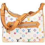Louis Vuitton Murakami Multicolor Boulogne Shoulder Bag