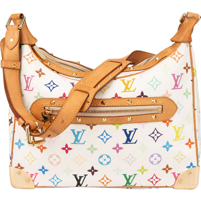Louis Vuitton Murakami Multicolor Boulogne Shoulder Bag