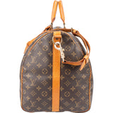 Louis Vuitton Canvas Monogram Keepall 55 Bandouliere