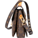 Louis Vuitton Canvas Monogram Metis Handbag
