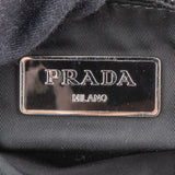 Prada Black Nylon Triangle Crossbody Bumbag