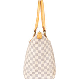 Louis Vuitton Damier Azur Monogram Saleya MM Handbag