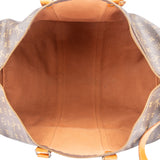 Louis Vuitton Canvas Monogram Keepall 55 Bandouliere