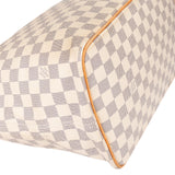 Louis Vuitton Damier Azur Monogram Saleya MM Handbag