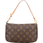 Louis Vuitton Canvas Monogram Pochette Accessoire Handbag - vintageandkickz