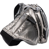 Prada Silver Line Triangle Crossbody Bumbag