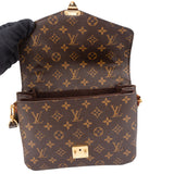Louis Vuitton Canvas Monogram Metis Handbag