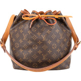Louis Vuitton Canvas Monogram Sac Noe Petit Shoulder Bag