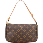 Louis Vuitton Canvas Monogram Pochette Accessoire Handbag - vintageandkickz