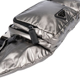 Prada Silver Line Triangle Crossbody Bumbag