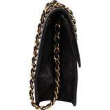 Chanel Quilted Lambskin 24K Gold Single Flap Shoulder Bag