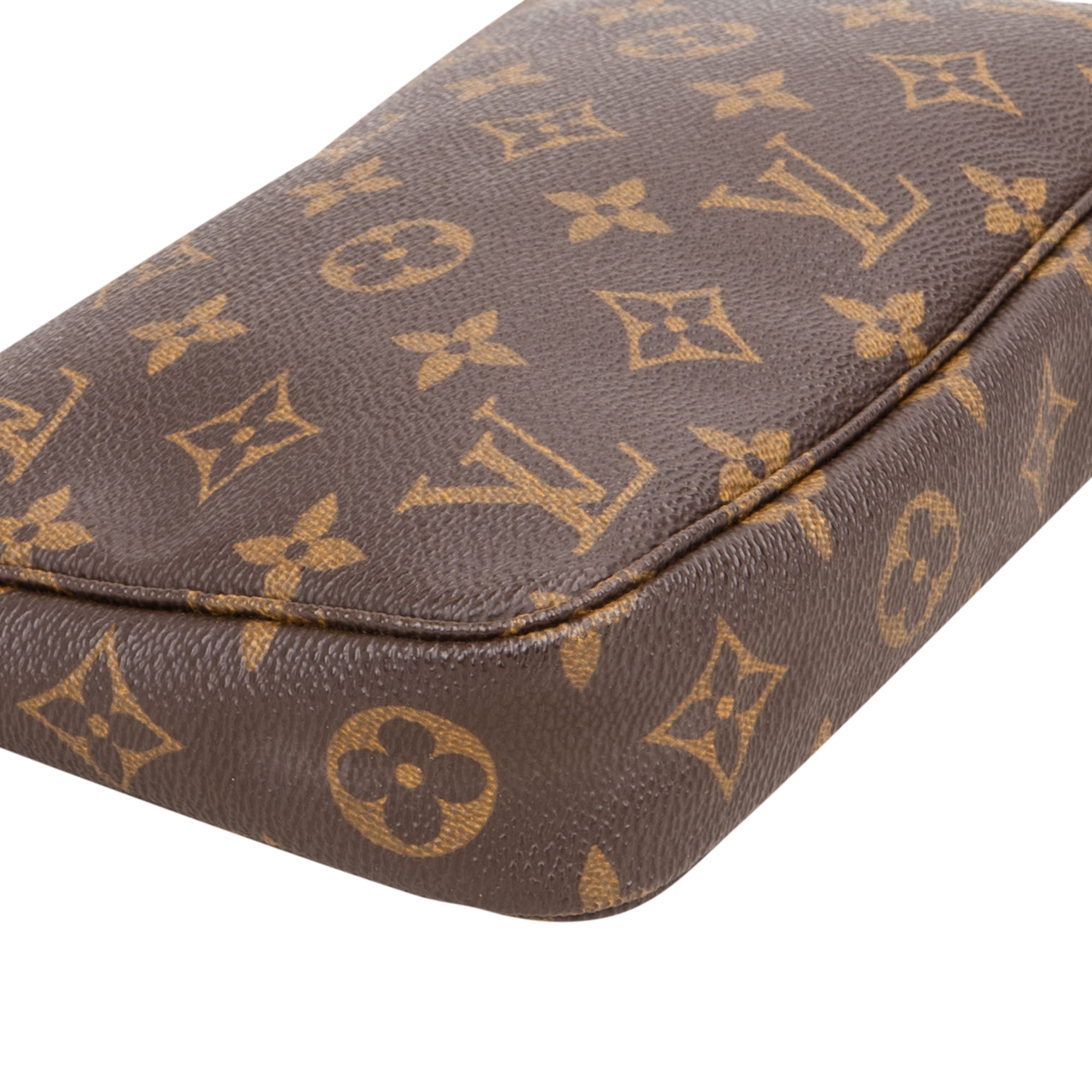 Louis Vuitton Canvas Monogram Pochette Accessoire Handbag - vintageandkickz