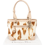 Christian Dior Animal Print Saint Tropez Handbag