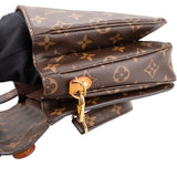Louis Vuitton Canvas Monogram Metis Handbag