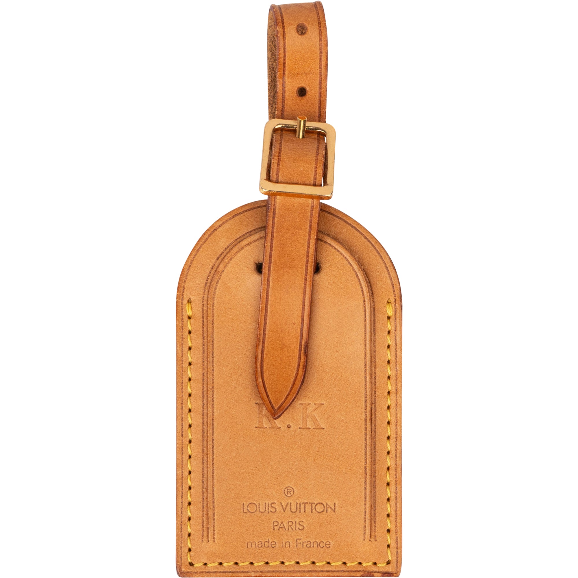 Louis Vuitton Leather Luggage Tags