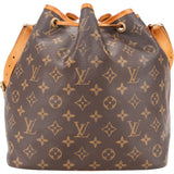 Louis Vuitton Canvas Monogram Sac Noe Petit Shoulder Bag