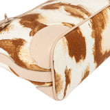 Christian Dior Animal Print Saint Tropez Handbag