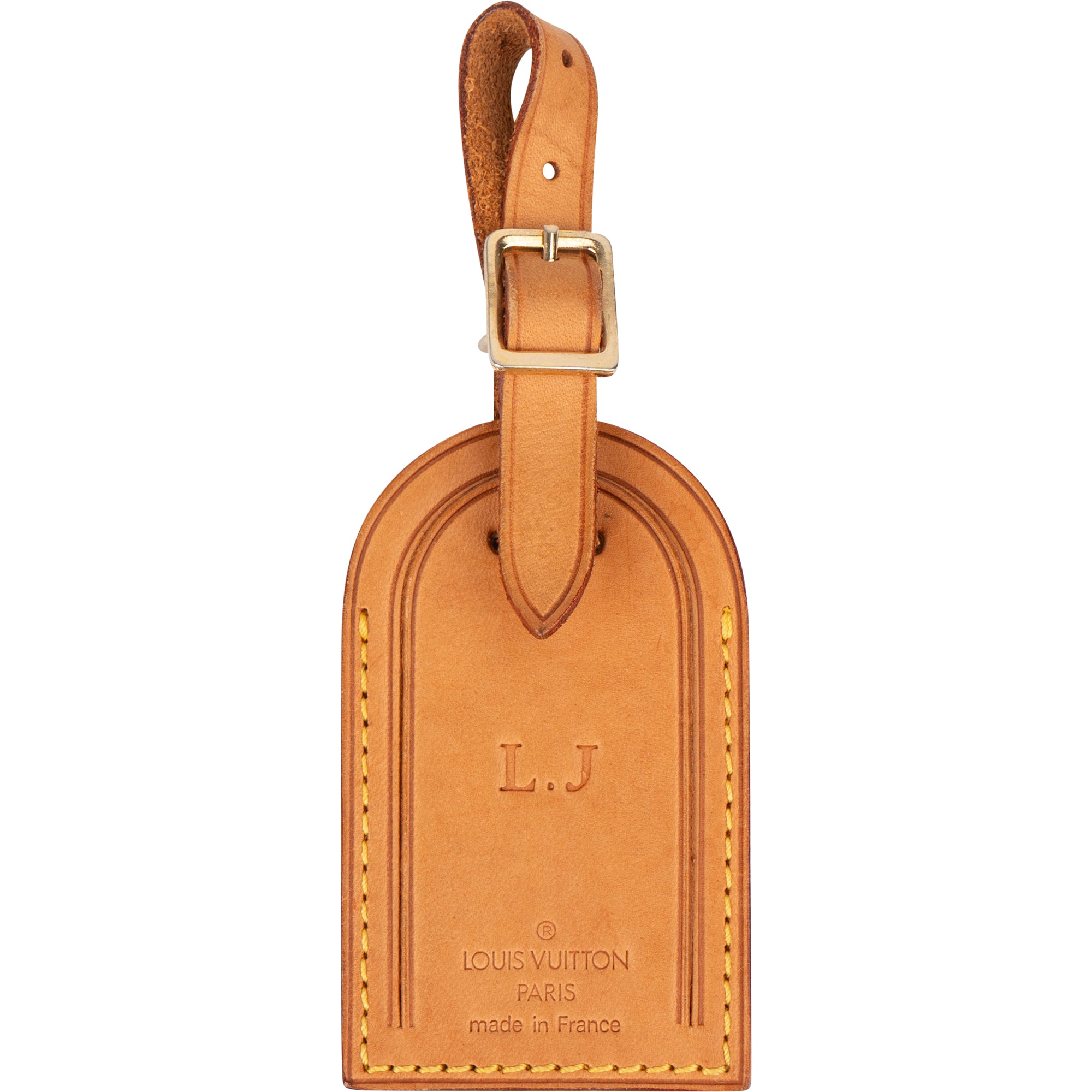 Louis Vuitton Leather Luggage Tags