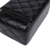 Chanel Quilted Lambskin CC Vanity Crossbody Bag