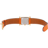 Hermès Gold Tone Heure H HH1.201 Women Watch xx läuft nicht - vintageandkickz