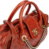 Chanel Quilted Caviar Leather CC Handbag