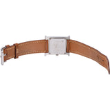 Hermès Silver Tone Heure H HH1.210N Women Watch - vintageandkickz