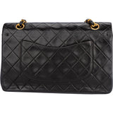 Chanel Quilted Lambskin 24K Gold Medium Double Flap Crossbody Bag