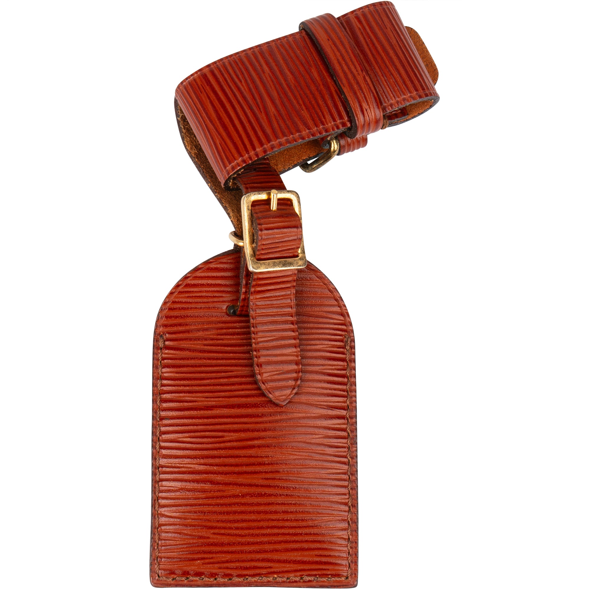 Louis Vuitton Leather Luggage Tags - vintageandkickz
