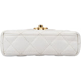 Chanel Quilted Lambskin Micro Kelly Handbag