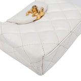 Chanel Quilted Lambskin Micro Kelly Handbag