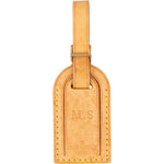 Louis Vuitton Leather Luggage Tags - vintageandkickz