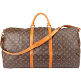 Louis Vuitton Canvas Monogram Keepall 60 Bandouliere