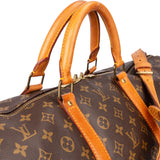 Louis Vuitton Canvas Monogram Keepall 60 Bandouliere