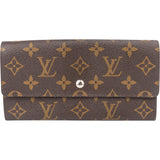 Louis Vuitton Canvas Monogram Sarah Wallet
