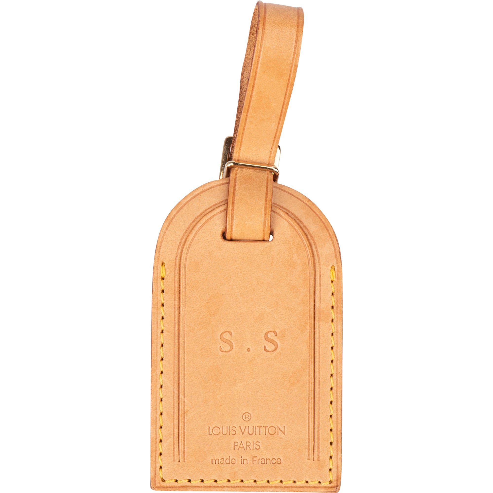 Louis Vuitton Leather Luggage Tags