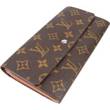 Louis Vuitton Canvas Monogram Sarah Wallet